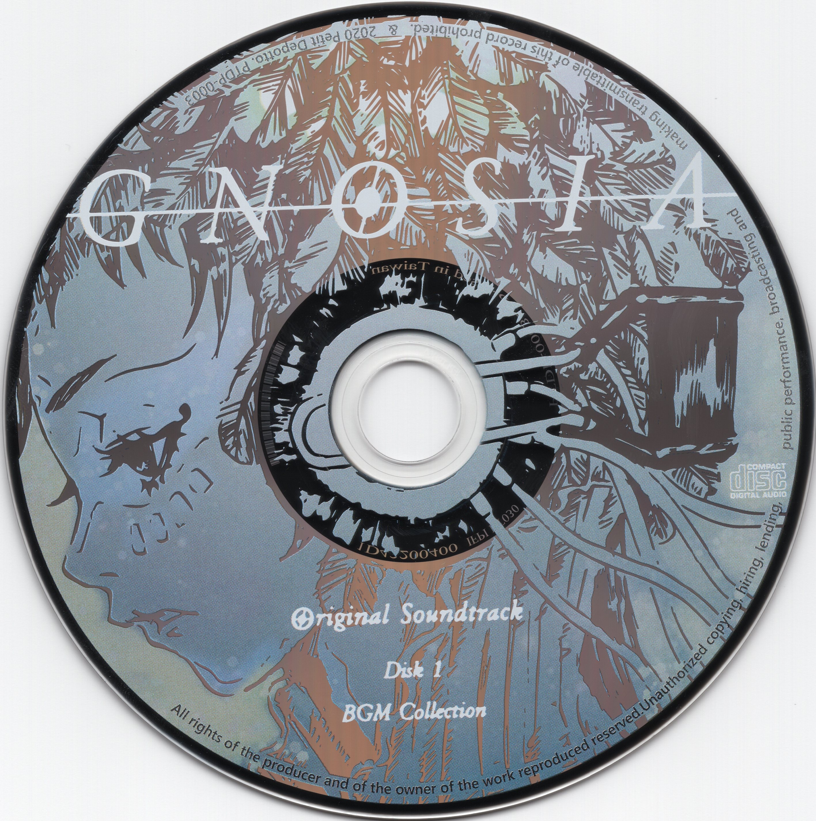 GNOSIA Original Soundtrack グノーシア　サウンド GNOSIA Original Soundtrack | PTDP-0003 - VGMdb